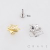 DIMENSIONAL PLANETARY ORBIT RING 316L SURGICAL STEEL LABRET SET